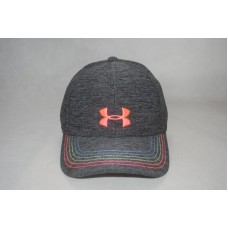 New Under Armour Mujer&apos;s Black/Pink Baseball Cap Curved Bill Adjustable Hat OSFA  eb-78391465